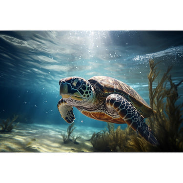 Sea Turtle Canvas on Canvas